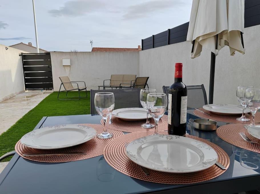 Apartament Chez Roberto/Jardin/Parking Fos-sur-Mer Zewnętrze zdjęcie